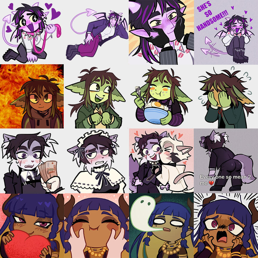 Stickers 10$ per one 100$ for ten set