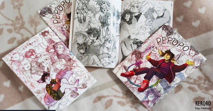 A5 350 Скетчбук зин (2019)